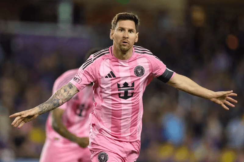 Số liệu thống kê về Messi qua các mùa giải MLS trong màu áo Inter Miami từ năm 2024 đến năm 2026.