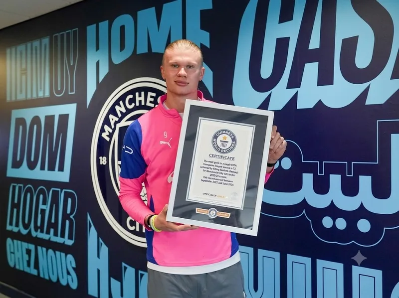Erling Haaland ghi dấu ấn với nhiều danh hiệu lớn cùng Manchester City và những kỷ lục ghi bàn đáng chú ý.