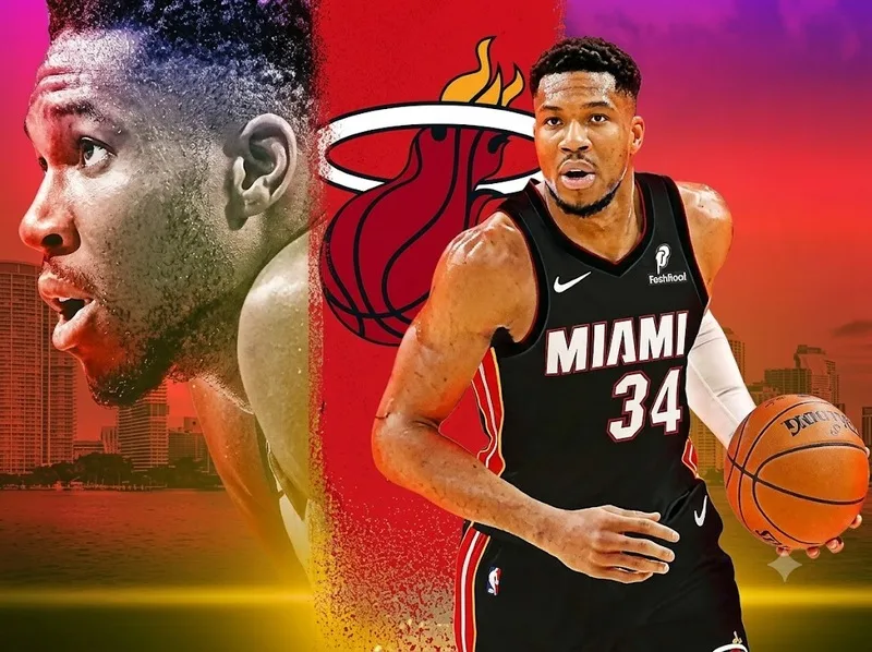 Chương mới trong sự nghiệp mở ra khi Giannis chuyển sang Miami Heat sau thời gian dài gắn bó với Milwaukee Bucks.